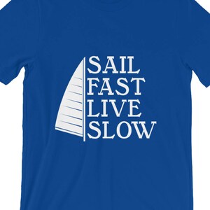 Men's Sailing T-Shirt Sailing T shirt, Sailing Tshirt, Nautical T-shirt, Sailboat Shirt, Sailing Shirt, Stocking Stuffers for Men image 3