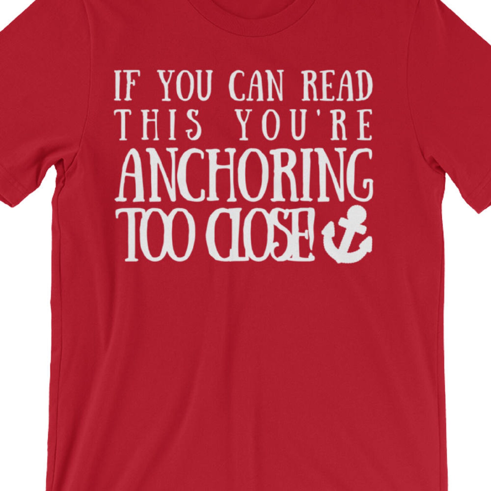 Men's Sailing Tshirt Anchor Tshirt, Anchoring T Shirt, Nautical T