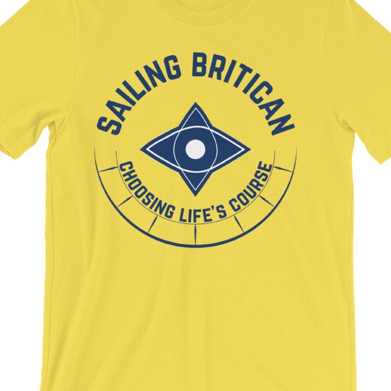 Men's Sailing T-Shirt Sailing T shirt, Sailing Britican Tshirt, Nautical T-shirt, Sailboat Shirt, Sailing Shirt, Nautical Shirt, Yachting image 1