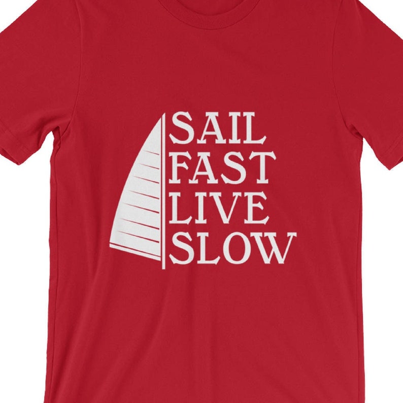 Men's Sailing T-Shirt Sailing T shirt, Sailing Tshirt, Nautical T-shirt, Sailboat Shirt, Sailing Shirt, Stocking Stuffers for Men image 1