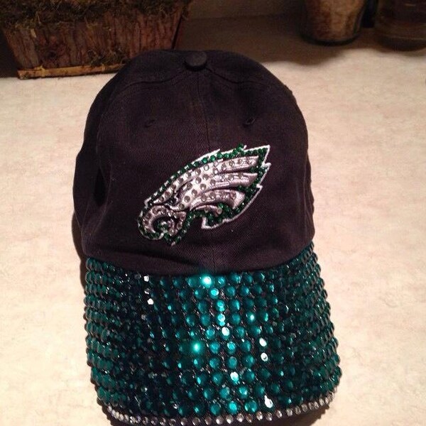 Sports Custom Made Bling Hat!