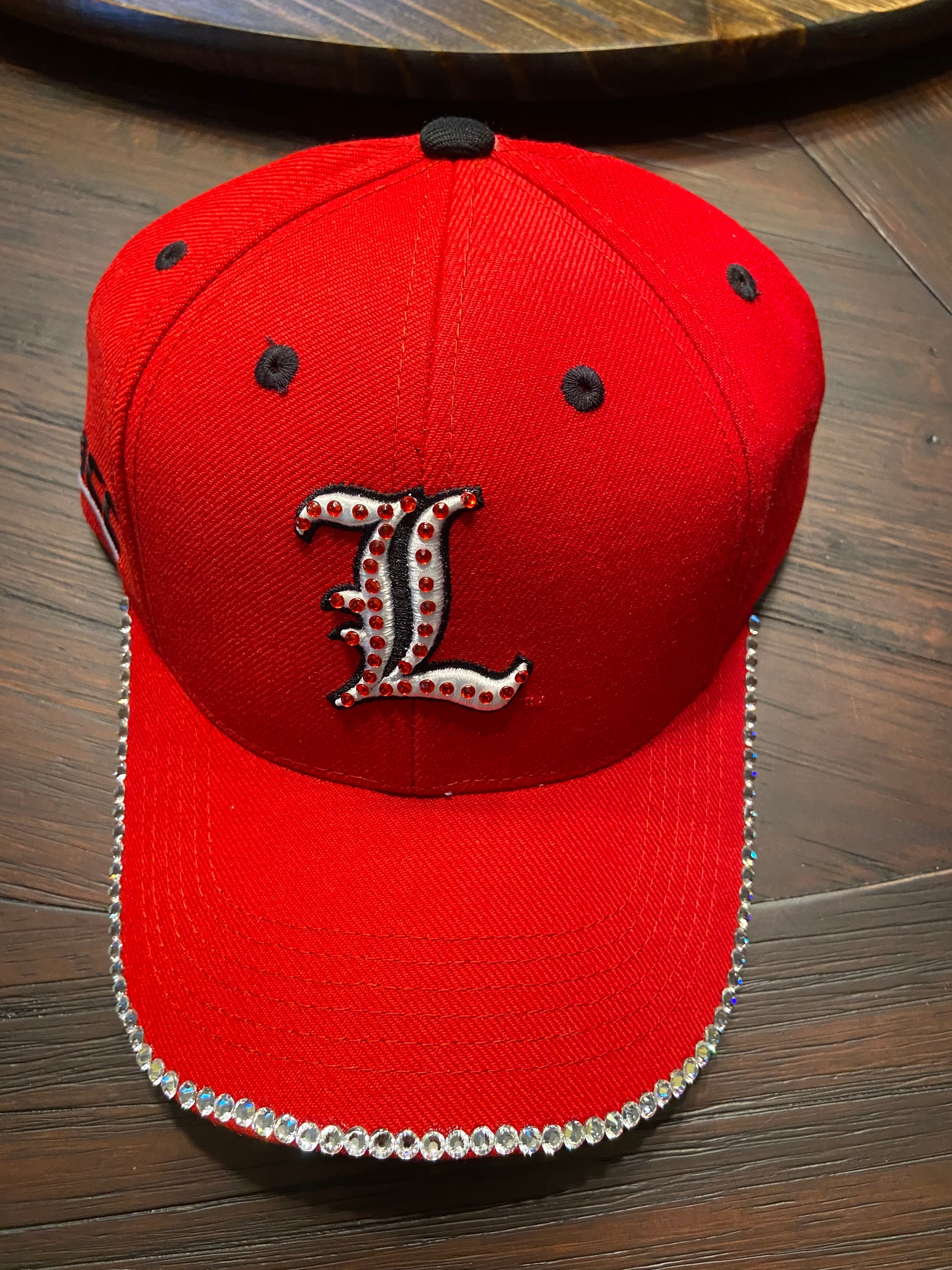 University of Louisville Cardinals NCAA Black Adjustable Distressed Trucker  Hat