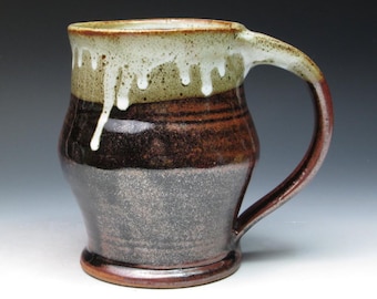 20oz Stoneware Mug, Mystery Artist Studio Pottery Mug, Studio Pottery Mug