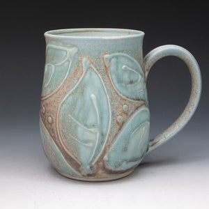 Porcelain Mug(b) by Shannon, One Pint Porcelain Mug, Studio Pottery Mug