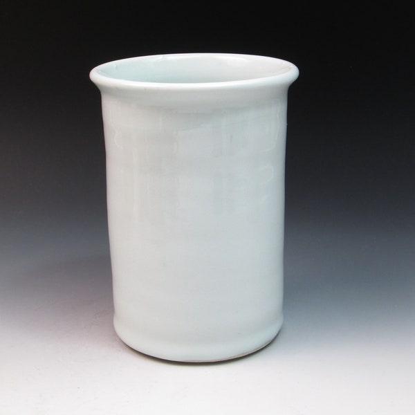 Ken Ferguson Porcelain Tumbler/Vase(f), American Legend in Ceramics, Studio Pottery Porcelain, Hand Thrown Pottery