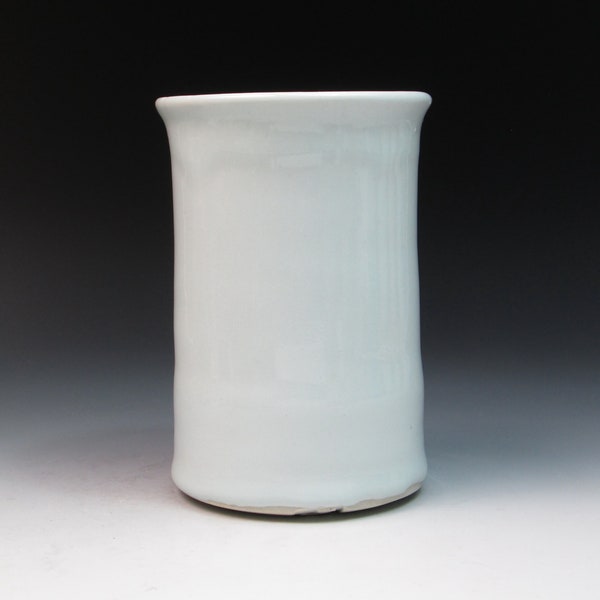 Ken Ferguson Porcelain Tumbler/Vase(e), American Legend in Ceramics, Studio Pottery Porcelain, Hand Thrown Pottery