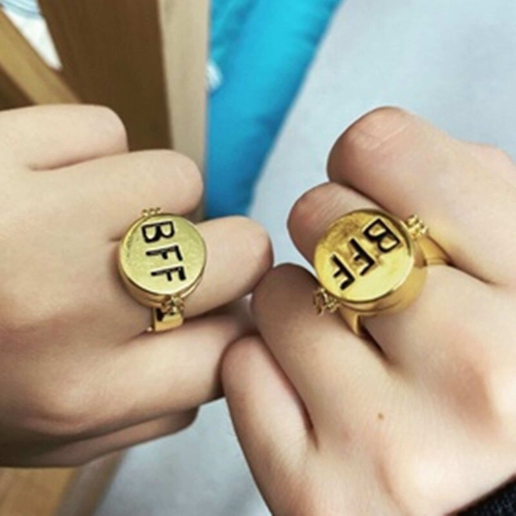 Best Friends Forever Ring BFF Ring for Your Best Friends Etsy