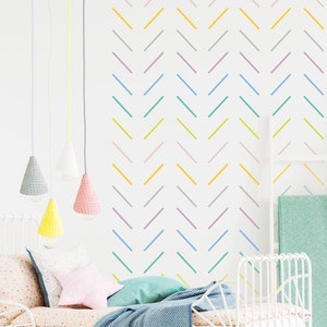 LONG Sprinkles Sticker Wall Art Decals