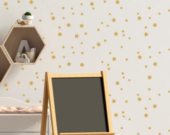 STAR WALL STICKER decal set various sizes and colours