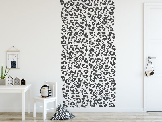 LEOPARD PRINT Wall Sticker Decal Matte Kids Bedroom Living Room Interior Design vinyl various sizes