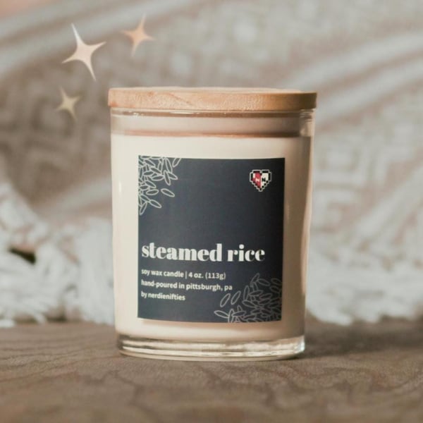 Steamed Rice | 7-ounce soy candle