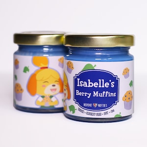 Isabelle&#39;s Berry Muffins | AC Inspired | Soy Candle | 4 oz