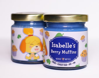 Isabelle's Berry Muffins | AC Inspired | Soy Candle | 4 oz