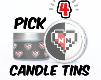 Pick 4 Candle Tins | BUNDLE PACK