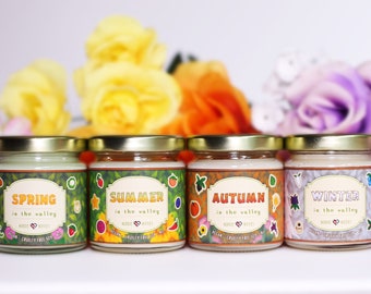 Seasons in the Valley | STARDEW VALLEY INSPIRED | Soy Candle | 4 oz.