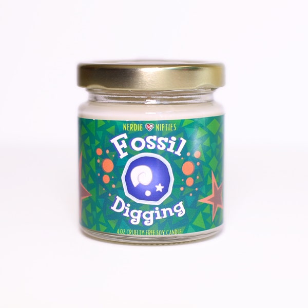 Fossil Digging | AC INSPIRED | Soy Candle | 4 oz