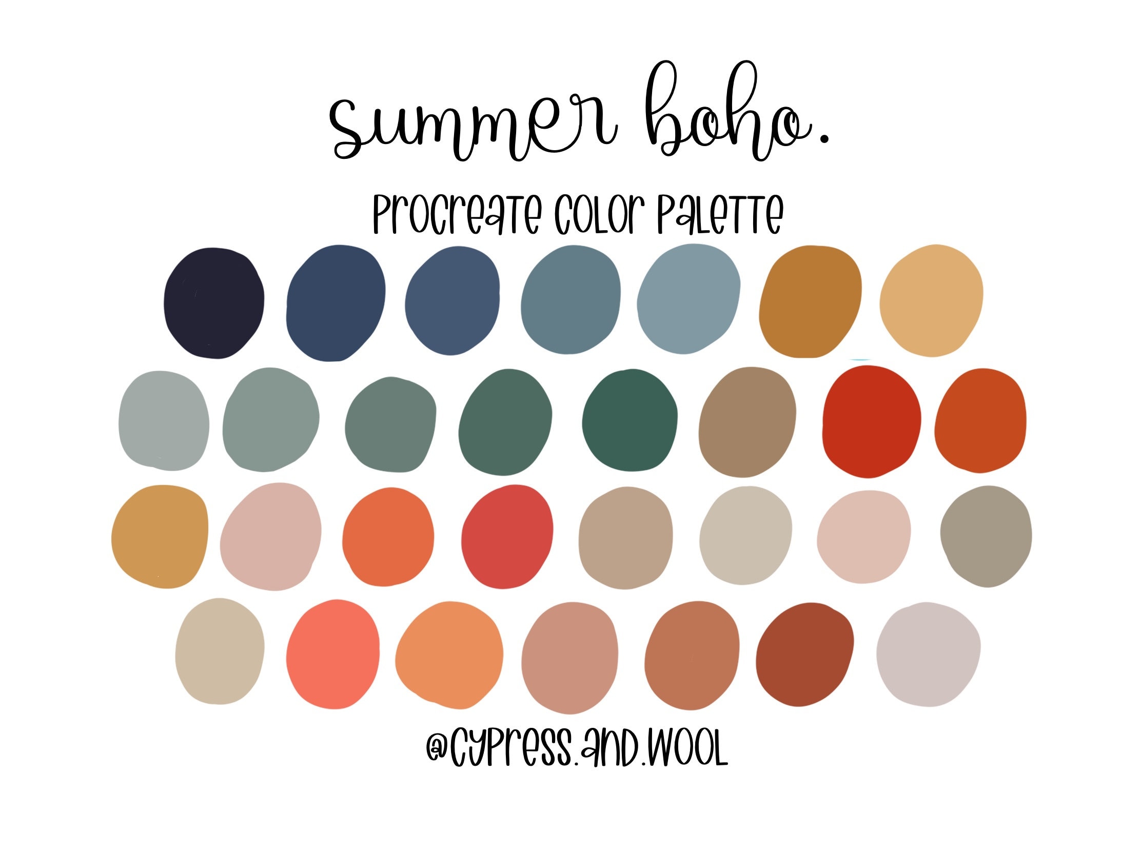 4. "Pastel Paradise" summer 2024 acrylic nail color palette - wide 2