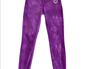 Smiley Face Jeans - Etsy