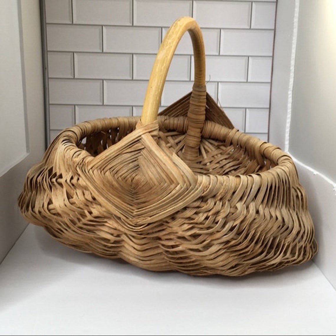 Antique vintage woven egg buttocks baskets Etsy