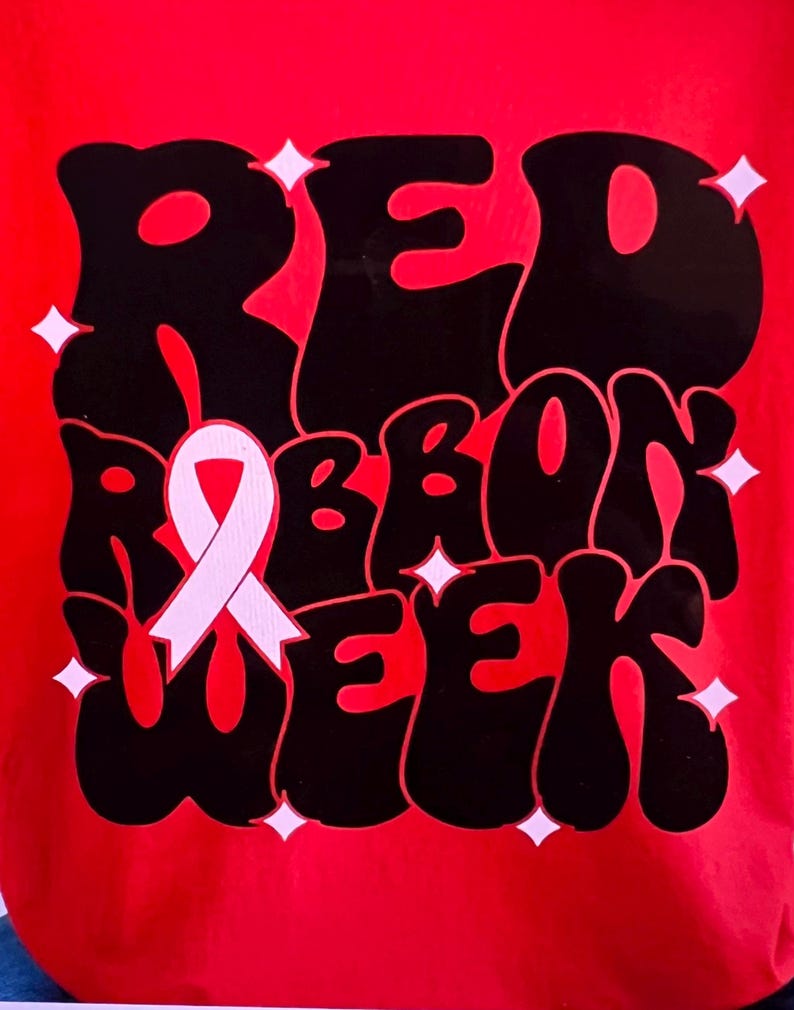 RED RIBBON WEEK - Etsy