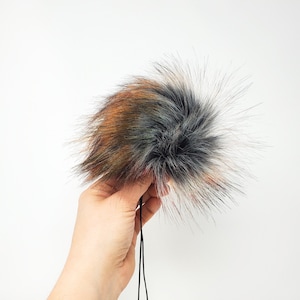 Faux Fur Pom Pom HARVEST