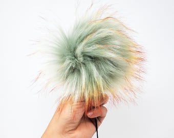 Faux Fur Pom Pom SPARKY