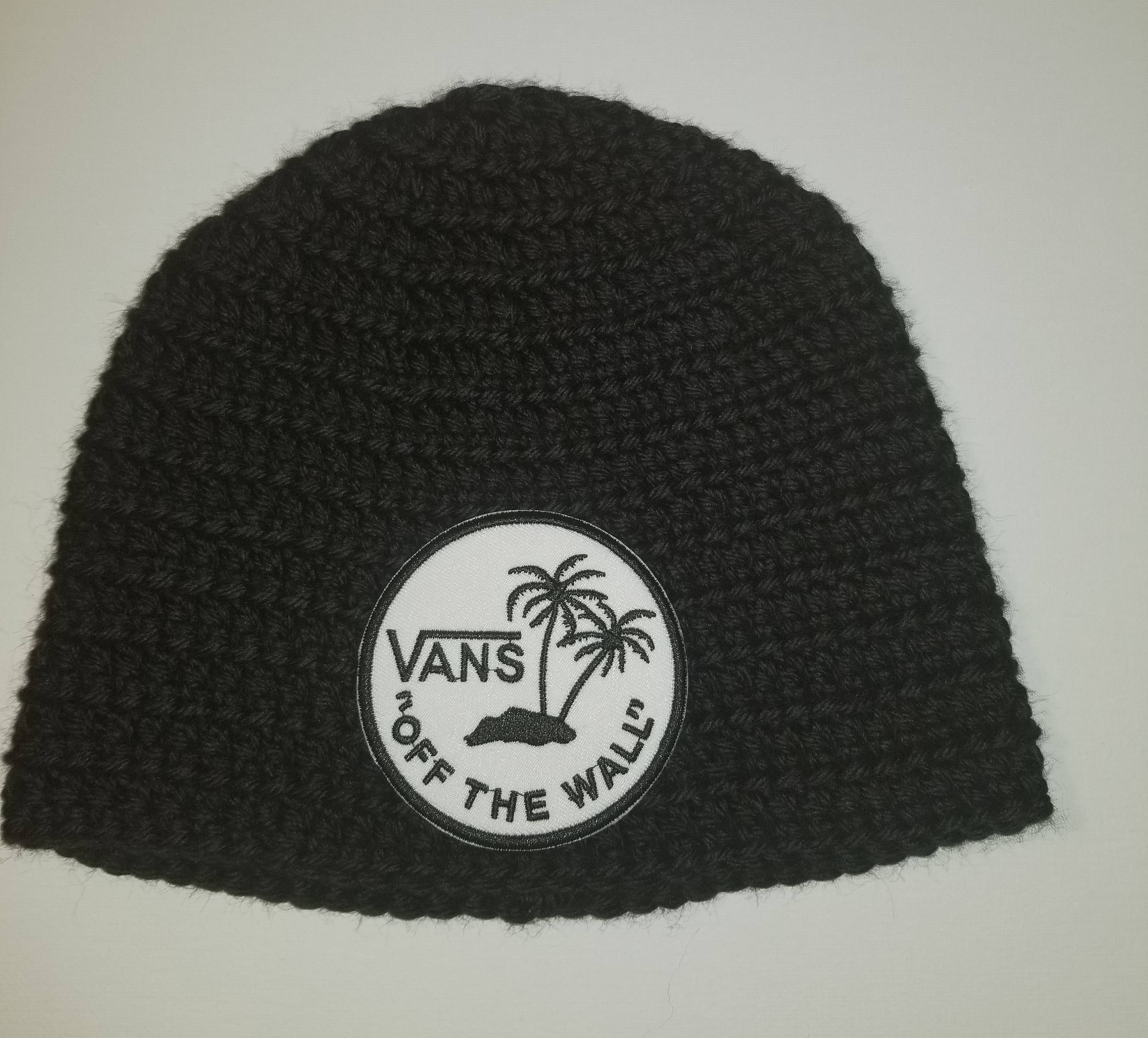 gray vans beanie