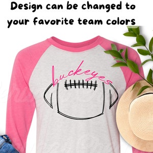 Buckeyes Sketch Football SVG| Buckeyes SVG| Buckeyes Football SVG| College Football Svg| Football Svg| Dxf| Png| Cricut Cut File