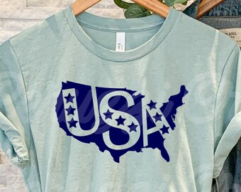 USA SVG| United States SVG| Patriotic Svg| America Svg| 4th of July Svg| Fourth of July Svg| Independence Day Svg| Dxf| Png| Cricut Cut File