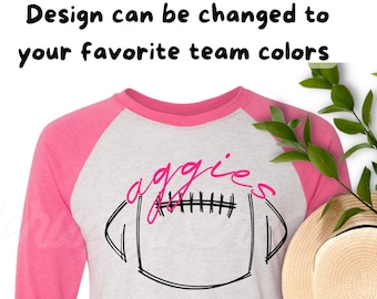 Aggies Sketch Football SVG| Aggies SVG| Aggies Football Svg| SEC Football Svg| College Football Svg| Dxf| Png| Cricut Cut File