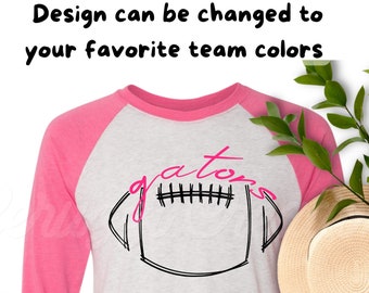Alligators Sketch Football SVG | Alligators SVG | Alligators Football Svg | SEC Football Svg | Collège Football Svg | Dxf| png| Fichier de coupe Cricut