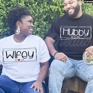 Wifey and Hubby Est 2025 SVG| Wifey and Hubby SVG| Just Married SVG| Newlywed Svg| Wedding Svg| Wedding Gift Svg| Dxf| Png| Cricut Cut File