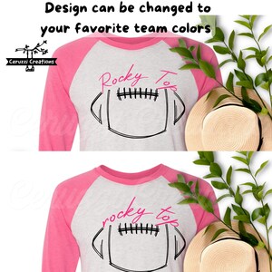 Rocky Top schets voetbal SVG| 2 ontwerpen| Rotsachtige Top SVG| Rocky Top voetbal SVG| Schoolvoetbal Svg| Voetbal Svg|Dxf| Png|Cricut Cut-bestand