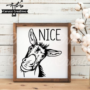 Bel culo SVG/ Cartello bagno SVG/ Cartello bagno divertente SVG/ Asino SVG/ Cartello divertente SVG/ Bagno SVG/ Fattoria SVG/ Dxf/ Png/ File di taglio Cricut