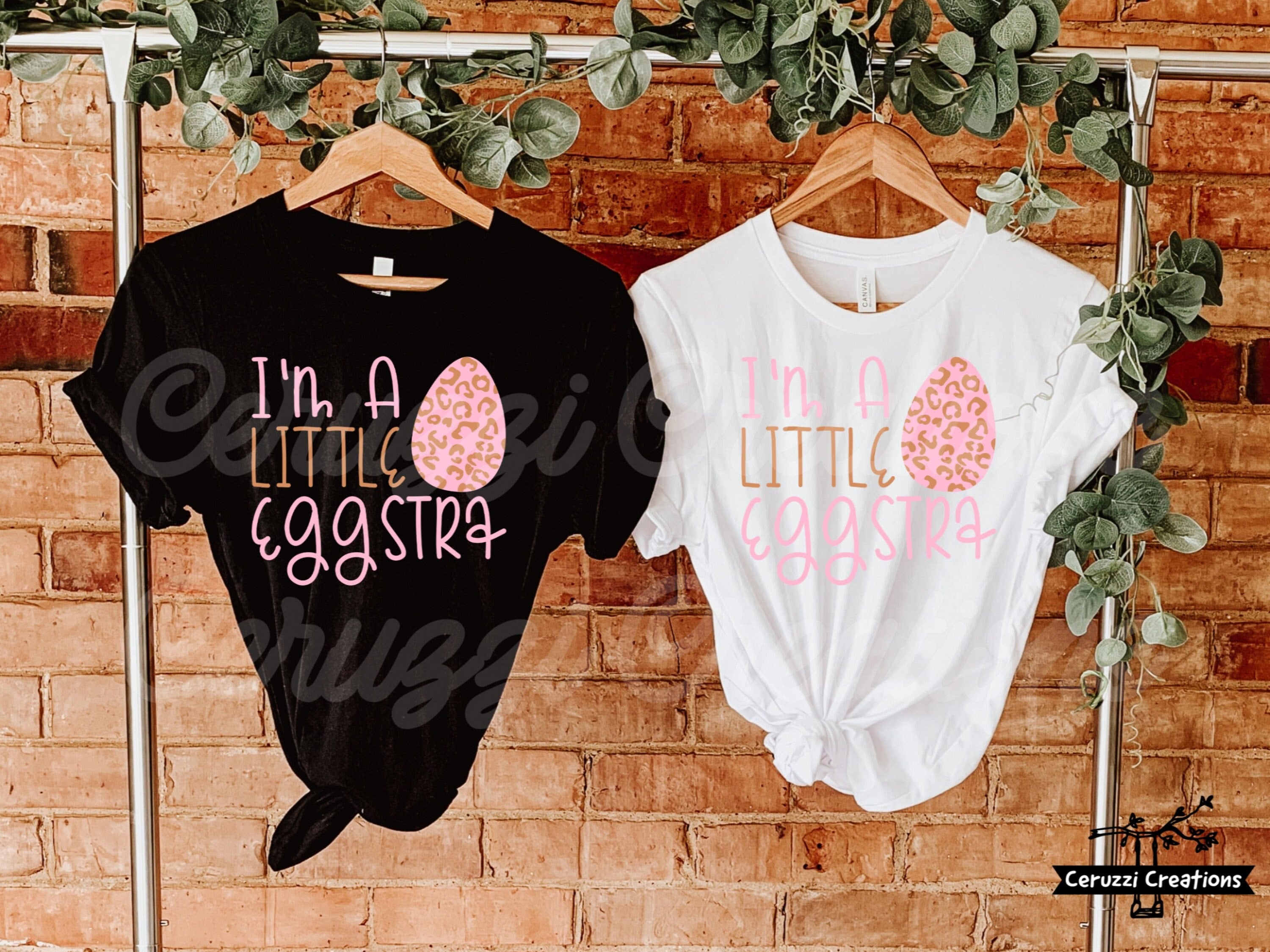 I'm A Little Eggstra SVG| Easter SVG| Easter Shirt SVG| Eggstra Svg ...
