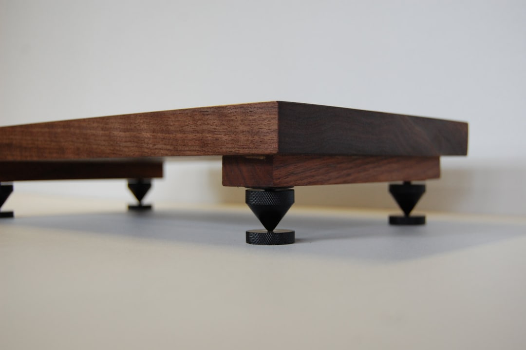 Buy Audiophile Walnut Isolation Platform Speaker Amp Turntable Online  in India