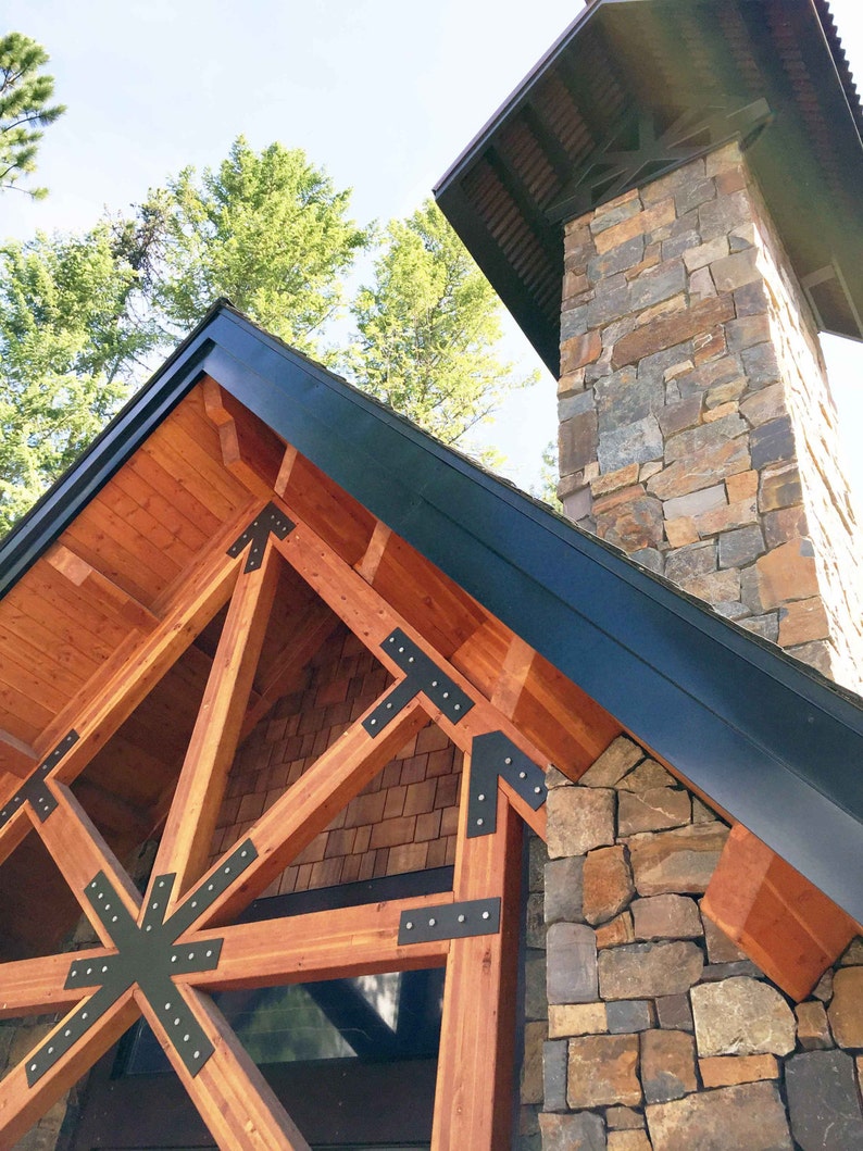 Custom Steel Truss Plates Etsy