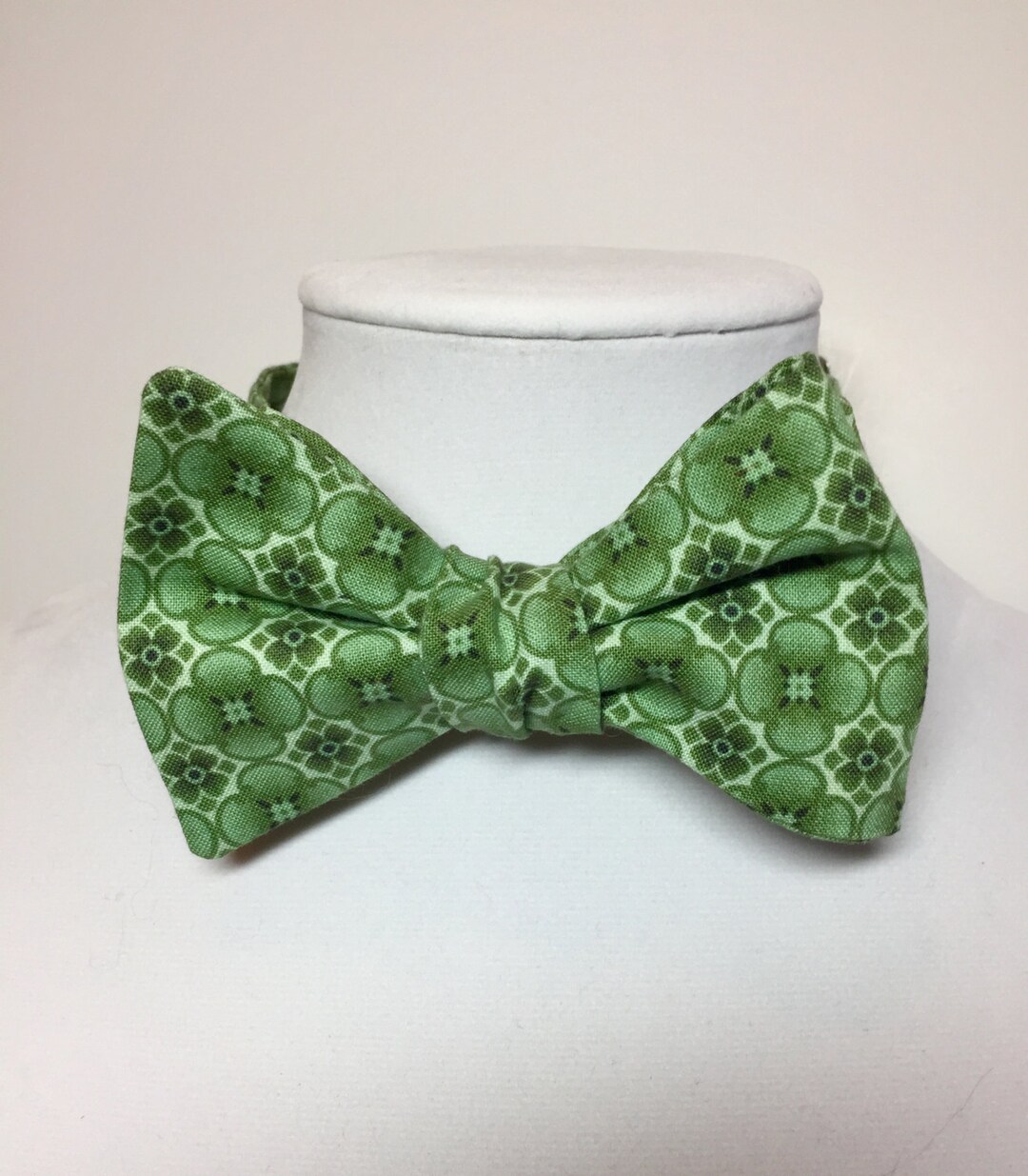 Green Bow Tie Mens Bow Tie Sage Green Bow Tie St Etsy