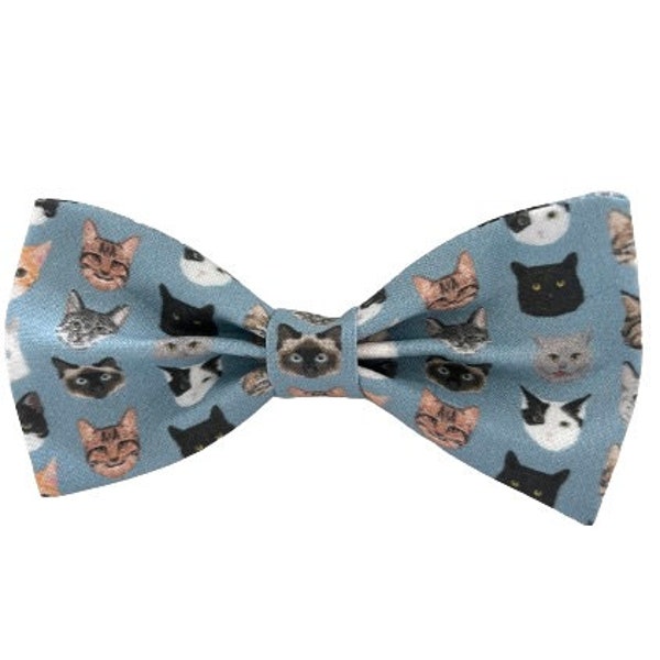 Bow Tie Cat Lover Bow Tie Human Feline Bow Tie Cat Breeds Bow Tie Novelty Cat BowTie Owner Blue Cat Siamese Cat Bow Tie Calico Bowtie Tuxedo