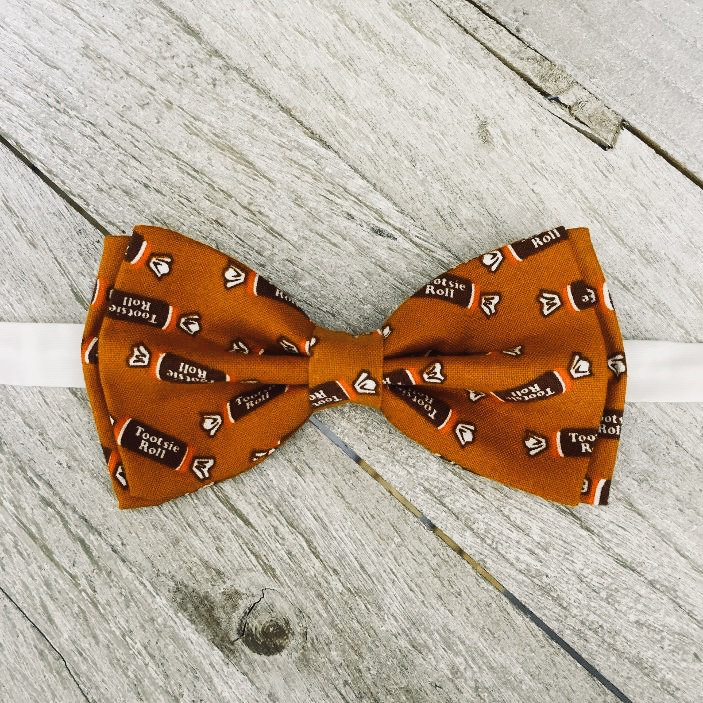 Tootsie Roll Bow Tie Candy Bow Tie Fun Bow Tie Novelty Etsy
