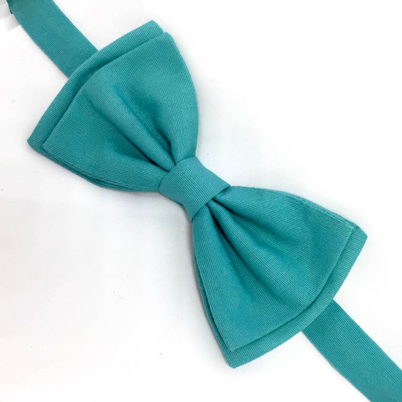 Peacock Blue Bow Tie Teal Bow Tie Teal Mens Bow Tie Peacock Etsy