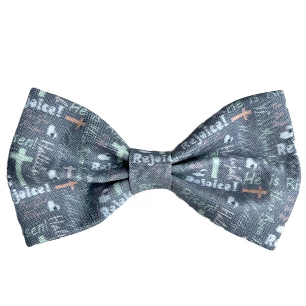 Grey Cross Bow Tie Baptism Bow Tie Infant Cross Bow Tie Boys First Communion Toddler Bow Tie Boys Bow Tie Christian Bow Religious Bow Tie