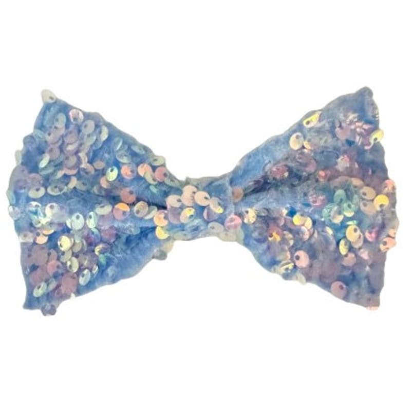 Blue Bow Sequins 1pc & Tutu