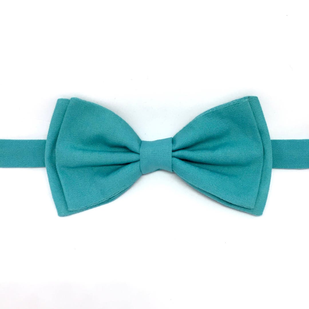 Peacock Blue Bow Tie Teal Bow Tie Teal Mens Bow Tie Peacock Etsy