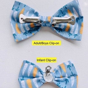 Blue Easter Bow Tie, Boys Carrot Bow Tie, Easter Bow Tie, Boys Easter Bow Tie, Bunny Bow Tie, Mens Bow Tie, Boys Bow Tie, Girls Easter Bow image 3