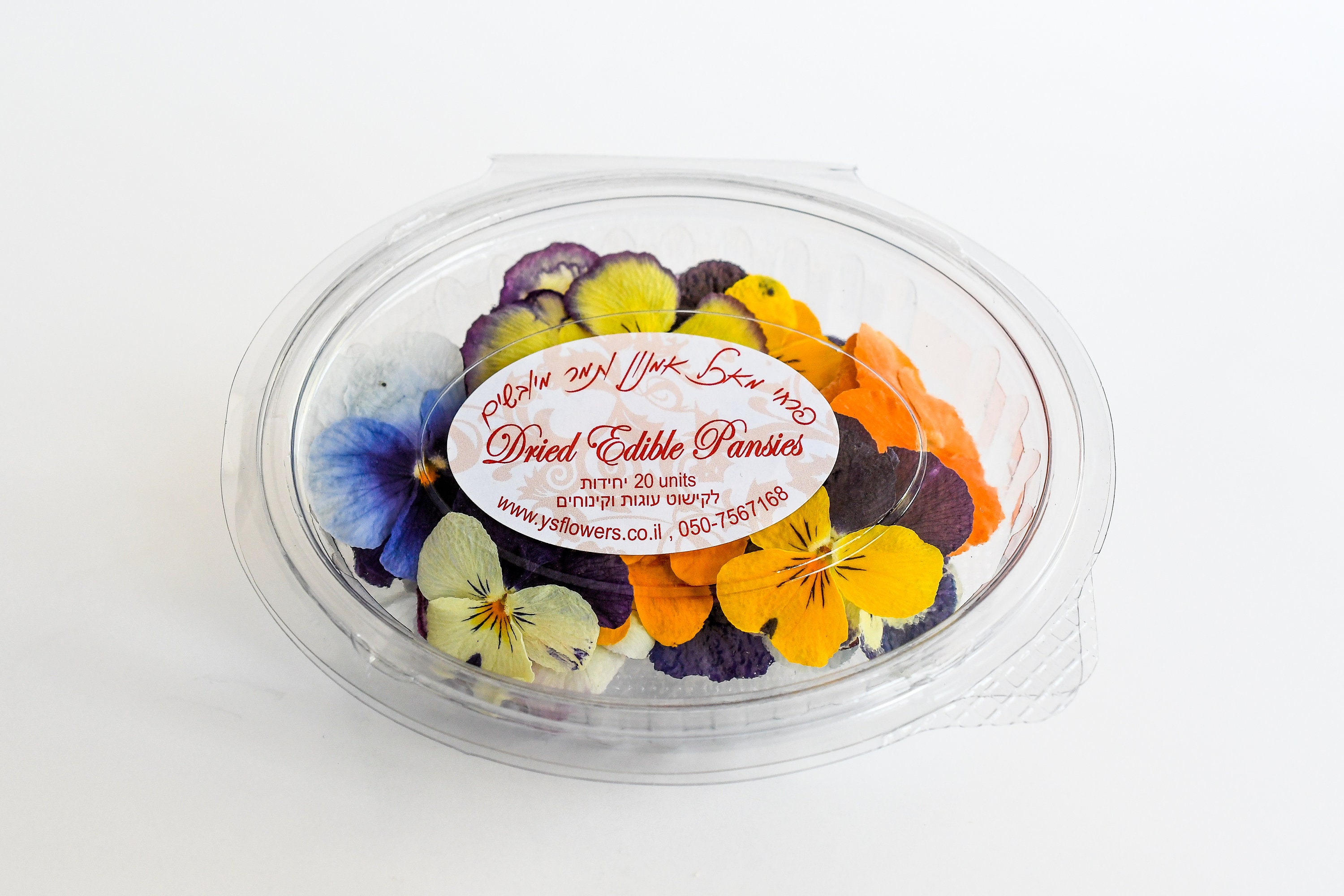 PANSIES - Freeze Dried Edible Flowers