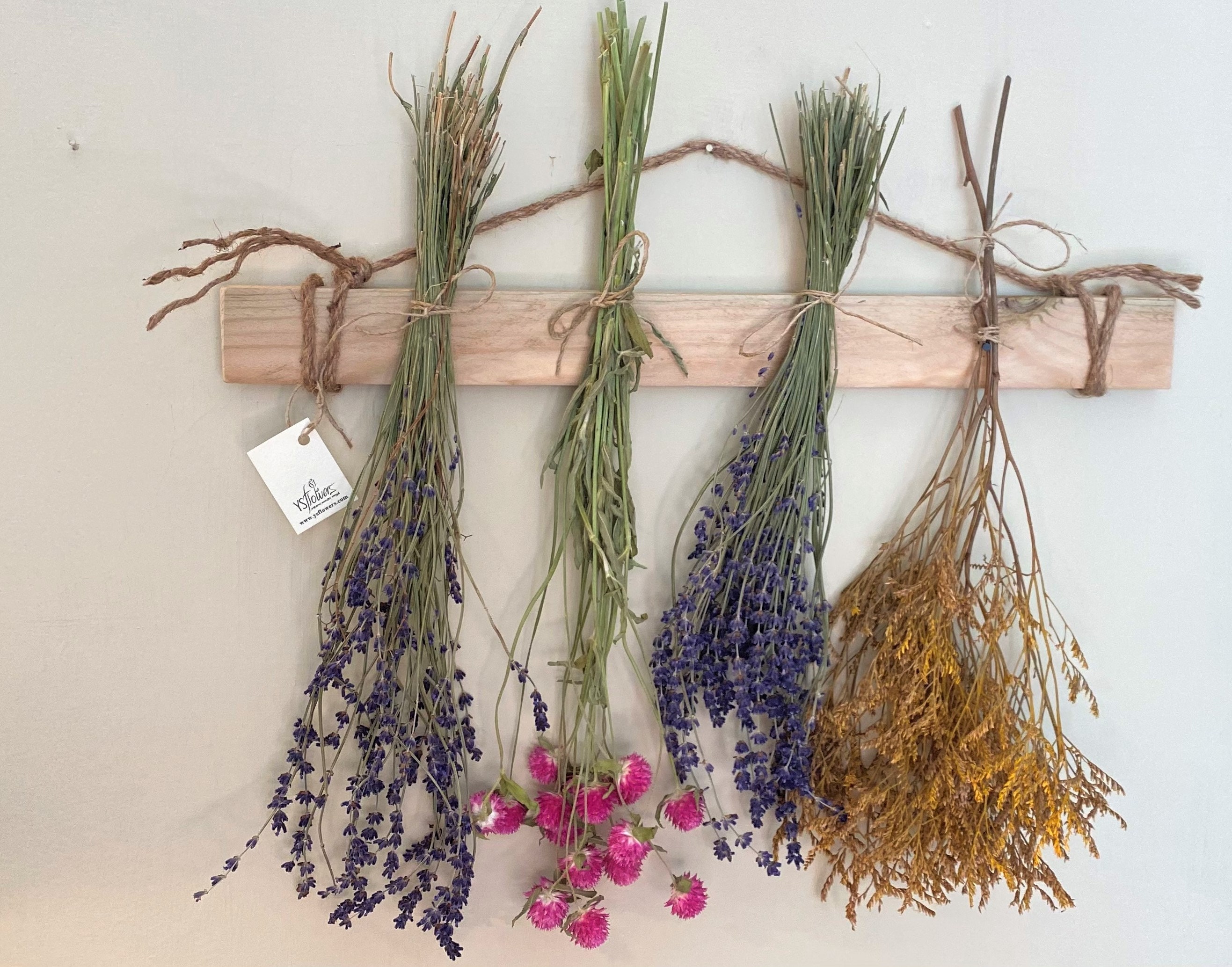 Dried flower wall hanging. Dried flowers Wall Hanging. Wall Etsy