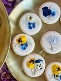 Freeze-Dried Edible Pansies: Cake & Drink Toppers, 20 Flowers product logo