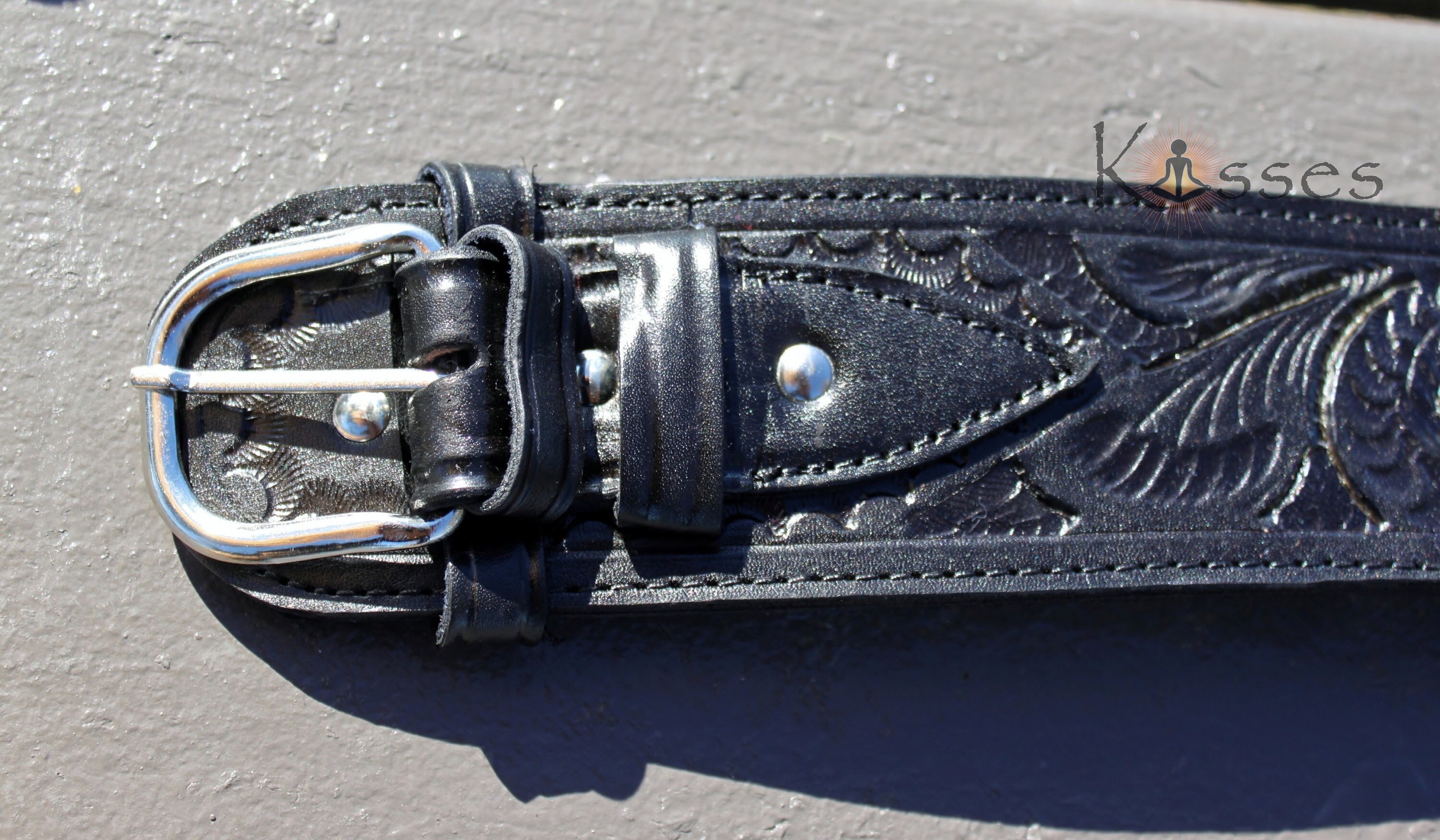 Handmade Cartridge Belt Leather Western 44/45 Cal Tooled Etsy.de