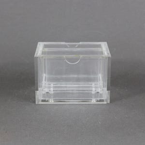 Distributore di sigarette in lucite vintage anni '70, accessorio da scrivania moderno, idea regalo per fumatori
